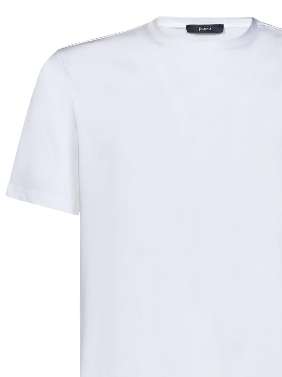 T-Shirt Crewneck White Cotton T-shirts