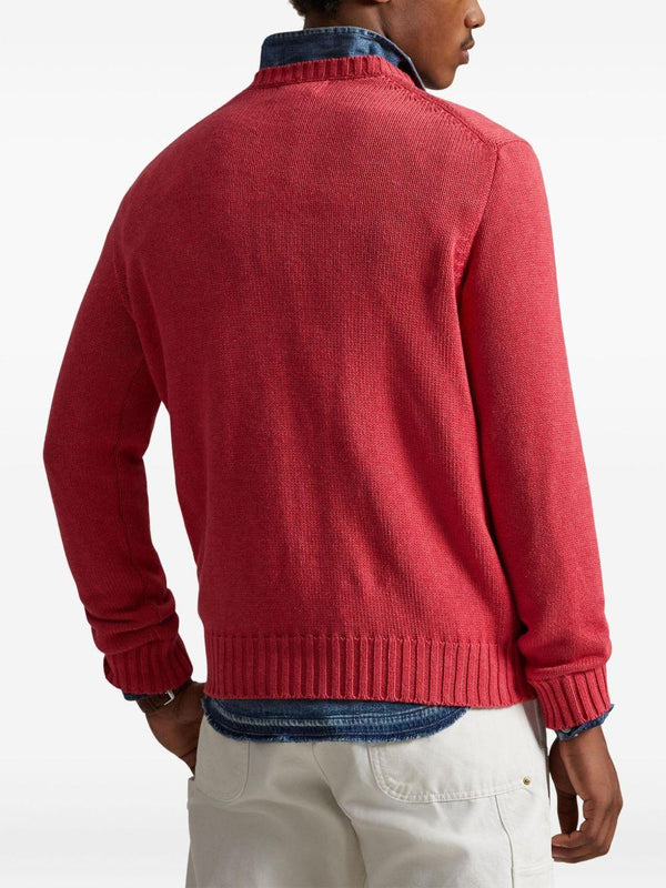 Sweater The Iconic Flag Red Cotton