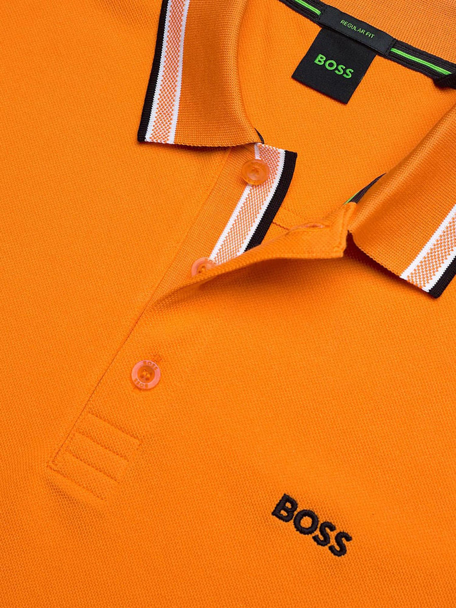 Polo Shirt Cotton Orange