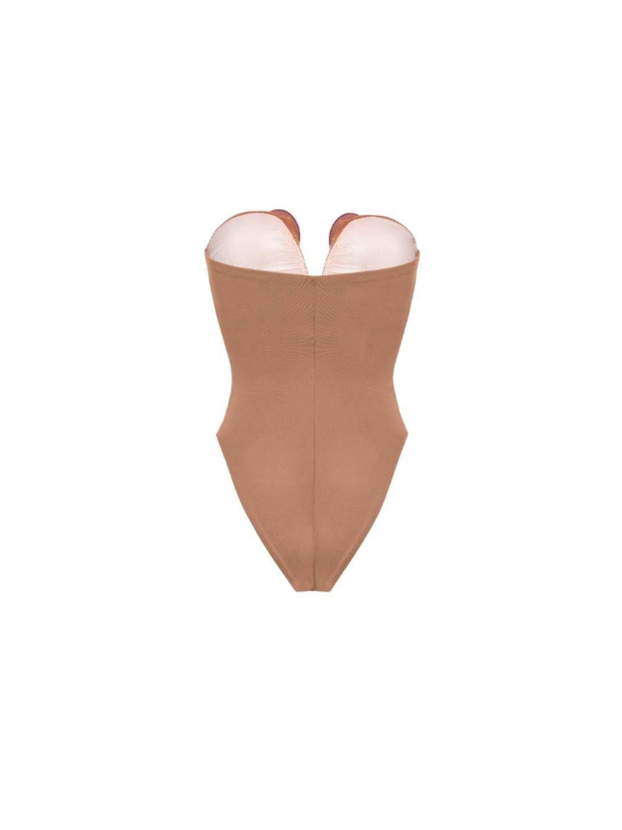 One-Piece Swimsuit Alaya Brown Swimwear