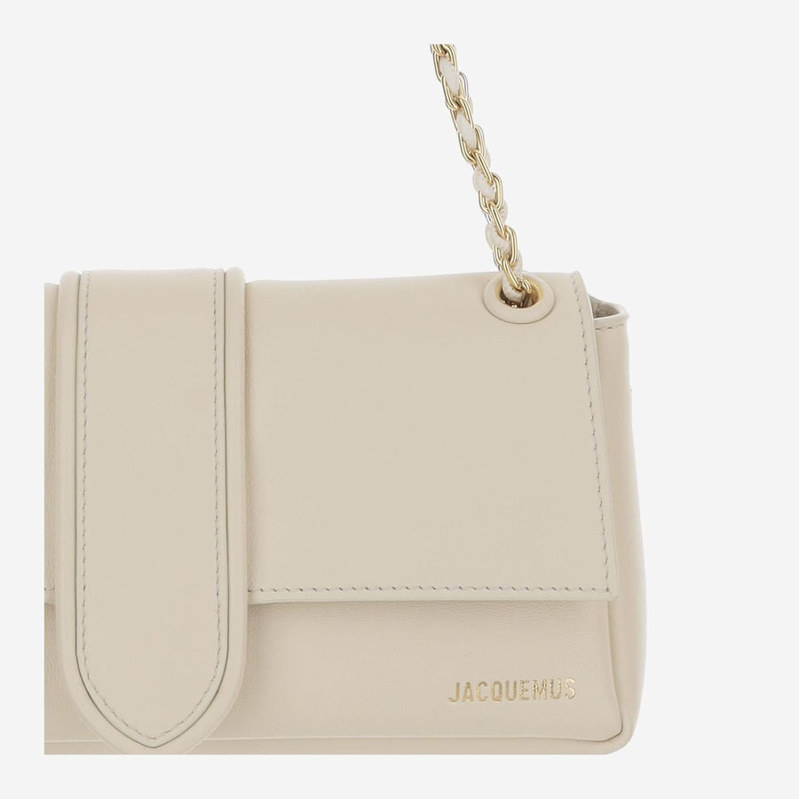 Childs Bag Ivory Nappa Leather Shoulder