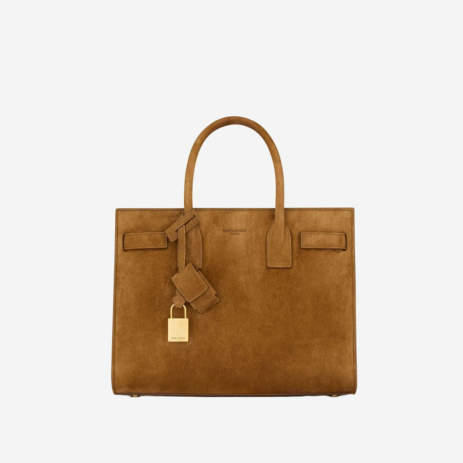 Suede Bag Brown Shoulder