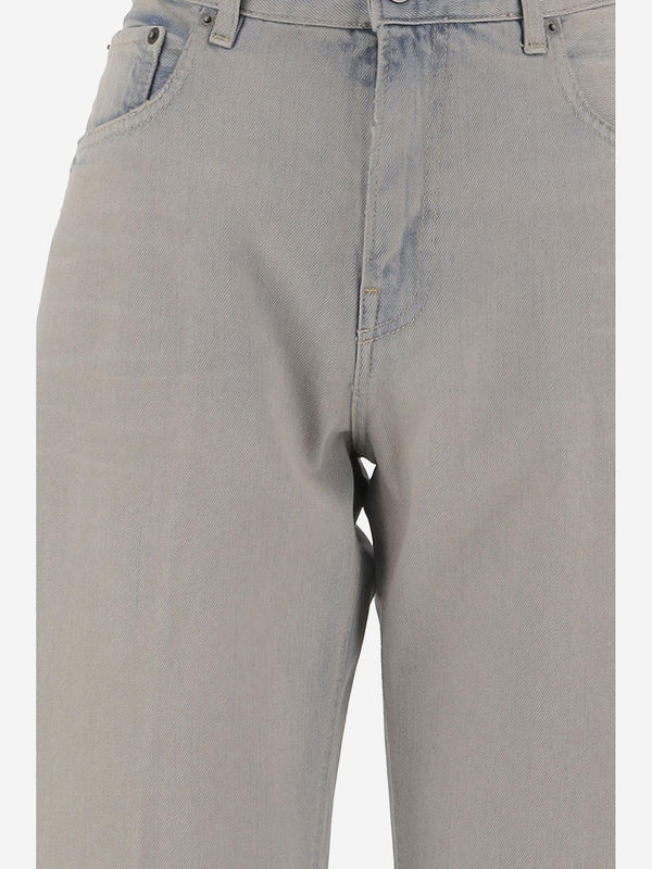 Cotton Jeans Light Grey Organic