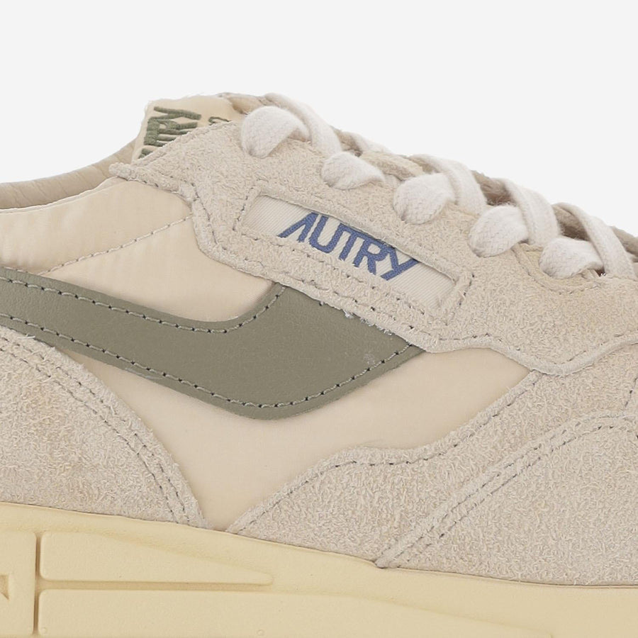 Sneakers Reelwind Ivory Leather Trainers