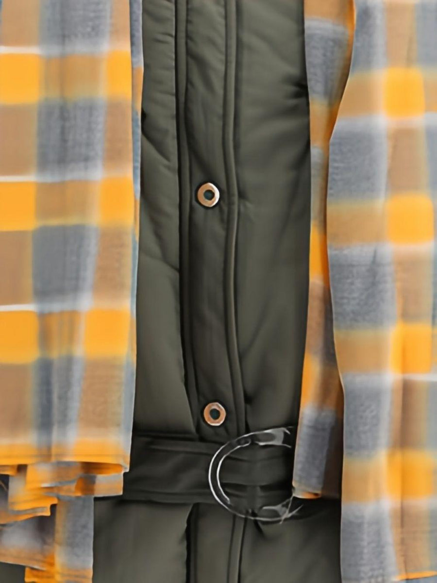 Amy Down Jacket Green Polyamide Puffer