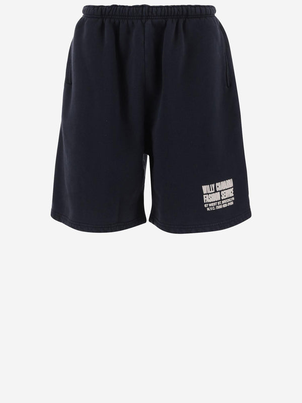 Cotton Shorts Black