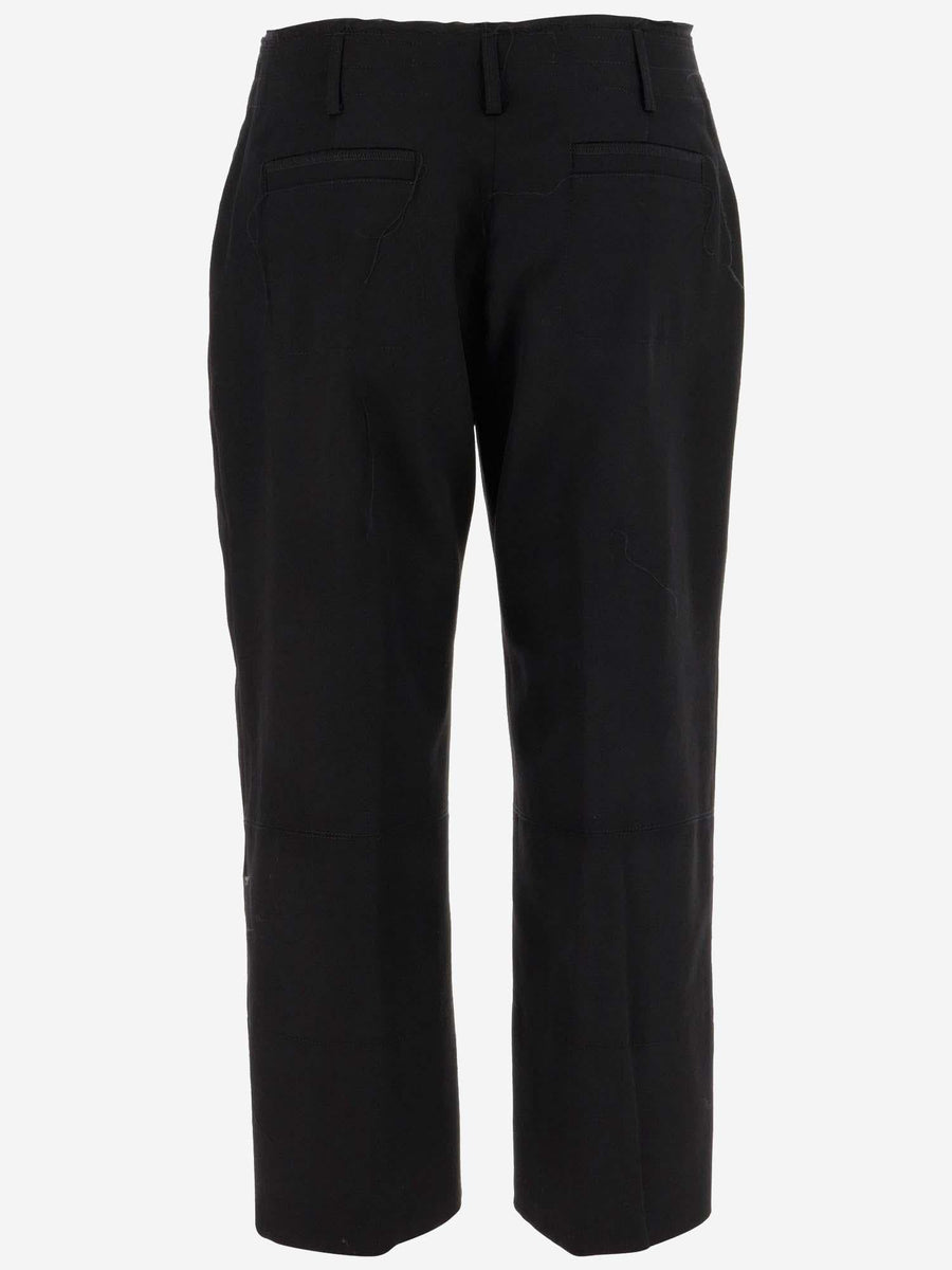 Trousers Le Pantalon Corto Black Cotton