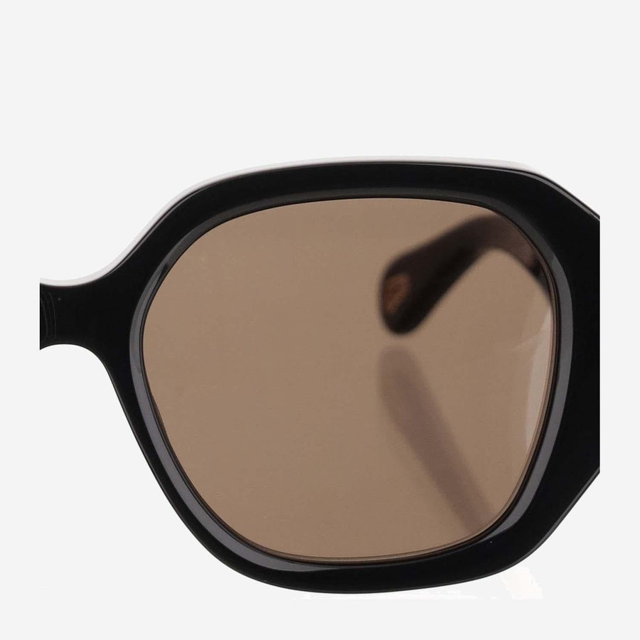 Logo Sunglasses Black Recycled Acetate