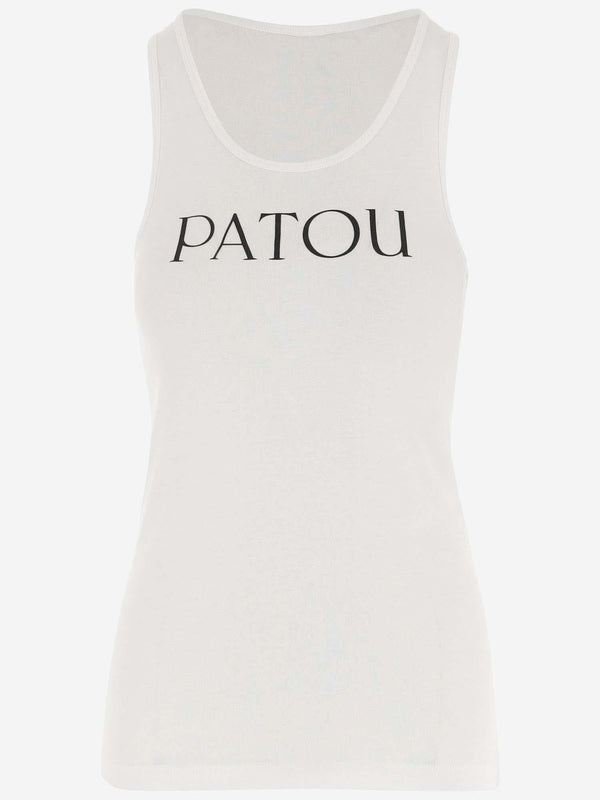 Tank Top White Cotton