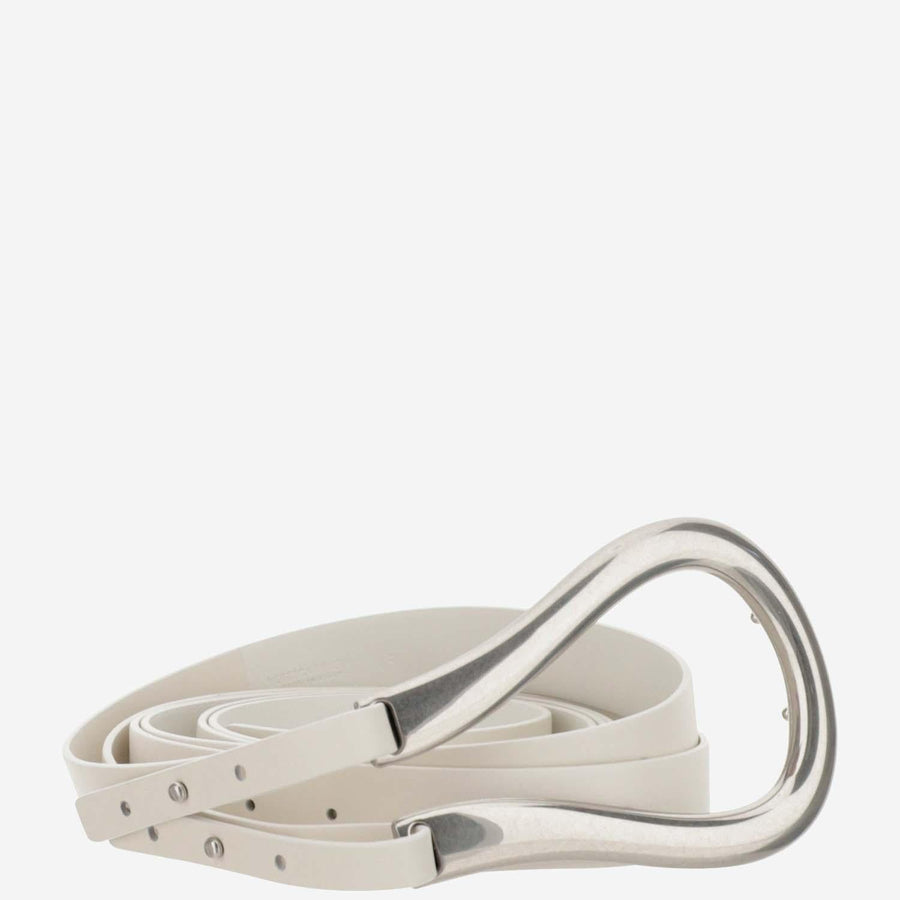 Belt French Calf White Calfskin