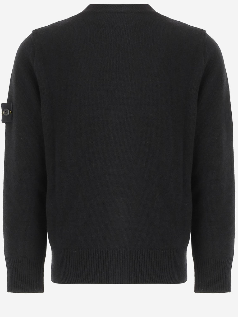 Cardigan Wool-Blend Black