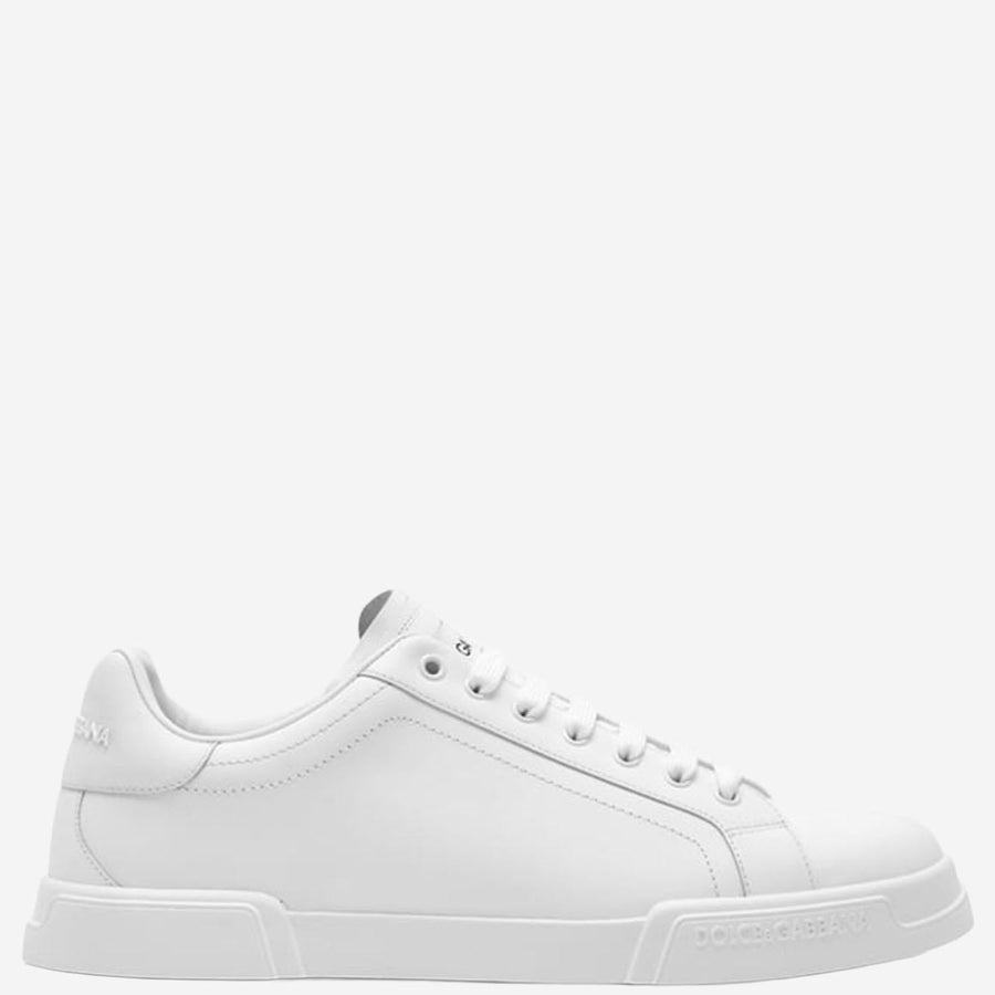 Leather Sneakers Portofino White Trainers