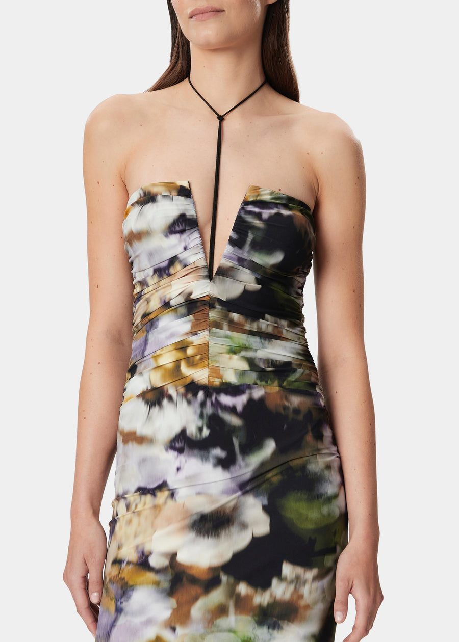 Midi Dress Natalie Polyamide Blend Multicolour