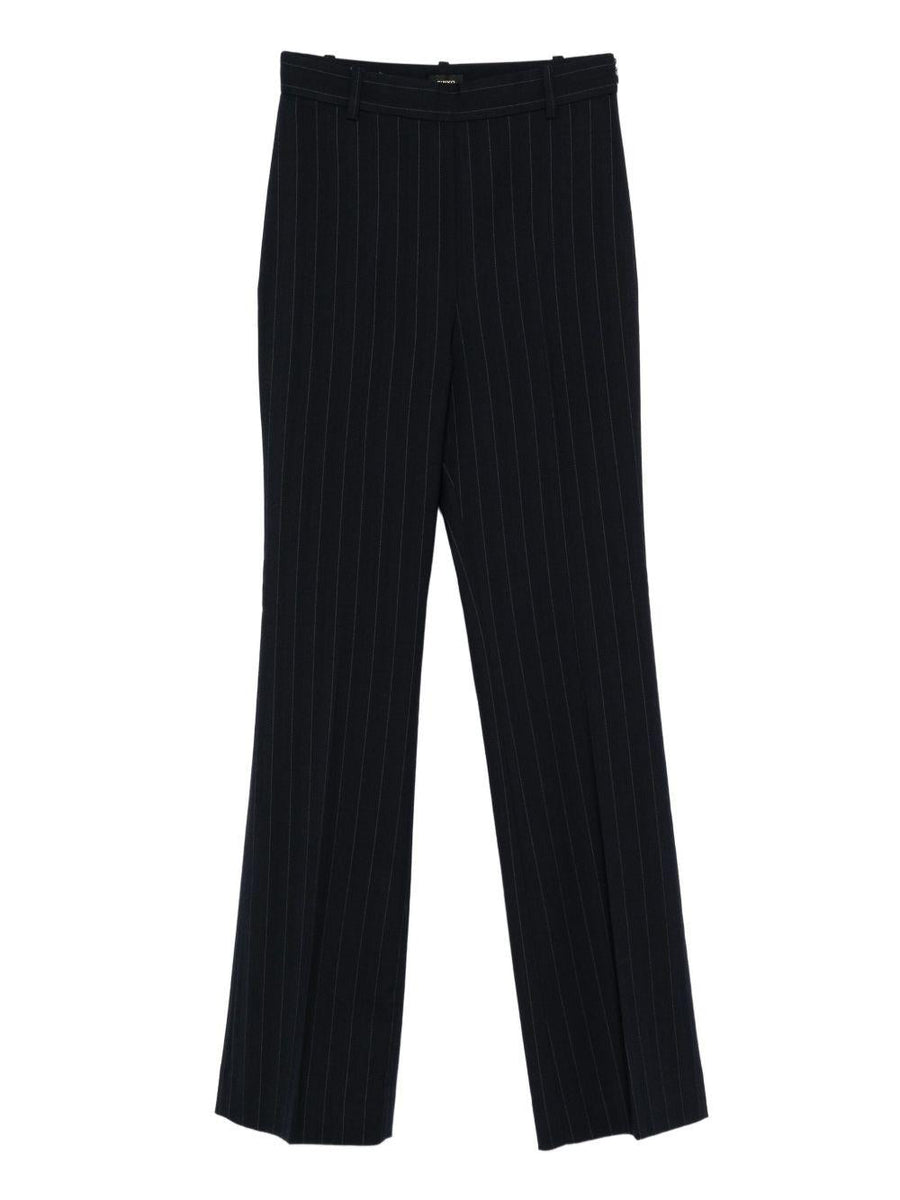 Trousers Blue Polyester