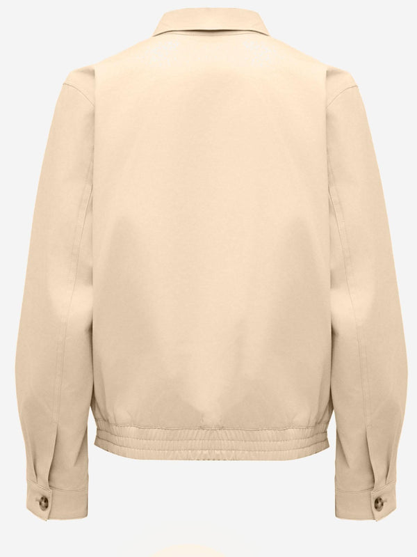 Jacket Stretch Cotton Beige