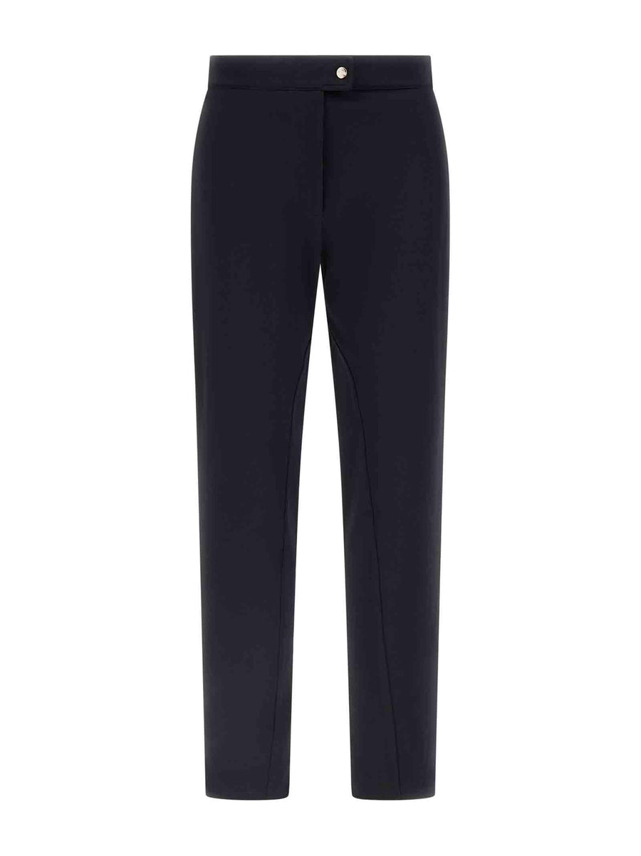 Trousers Navy Blue Polyamide