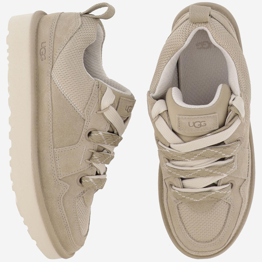Sneakers Lo Lowmel Beige Leather Trainers