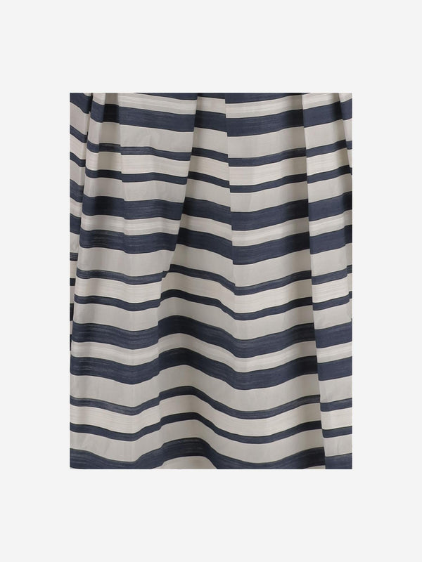 Dress Striped Cotton Blend Multicolour