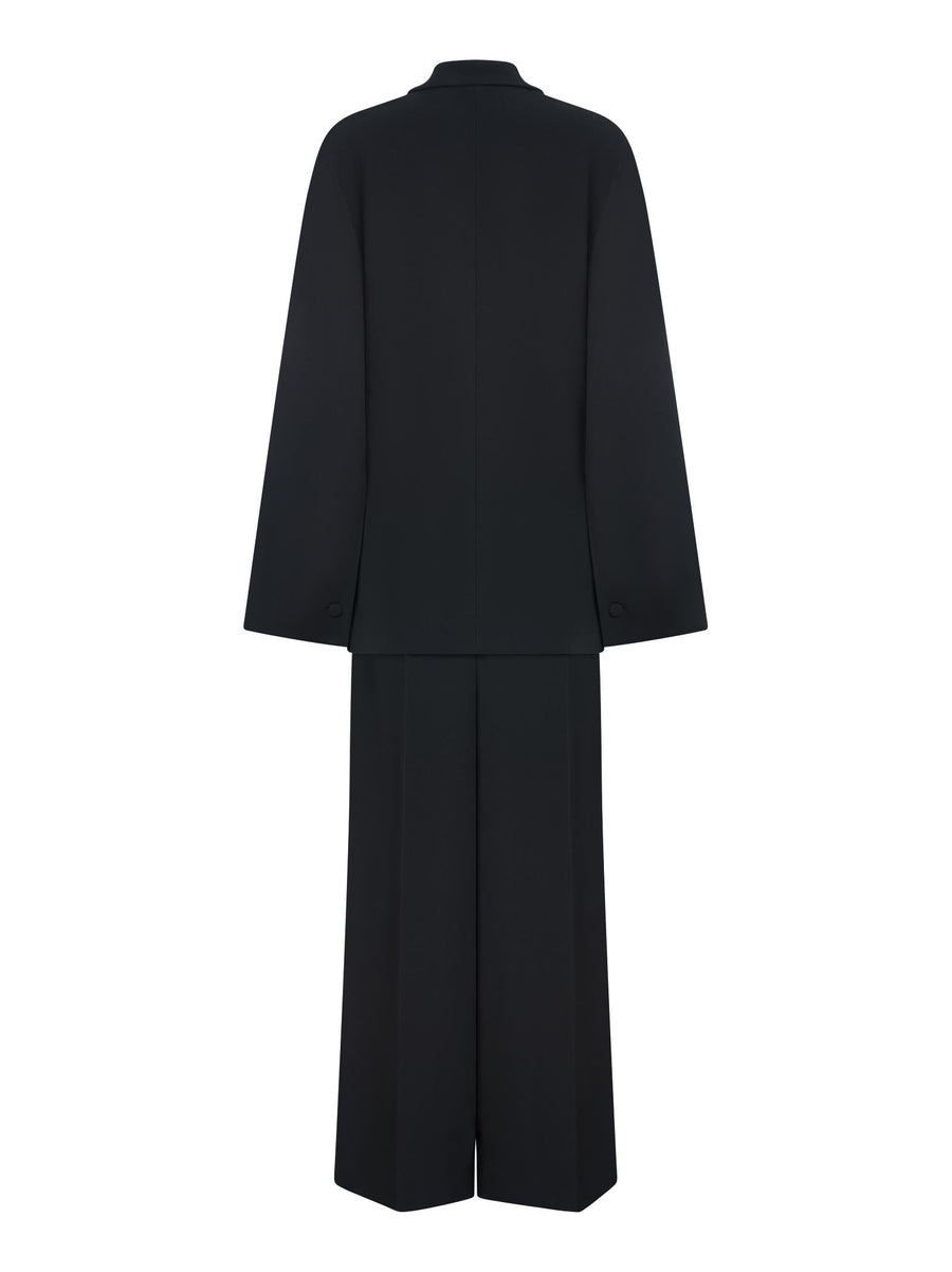Suit Black Viscose Dress