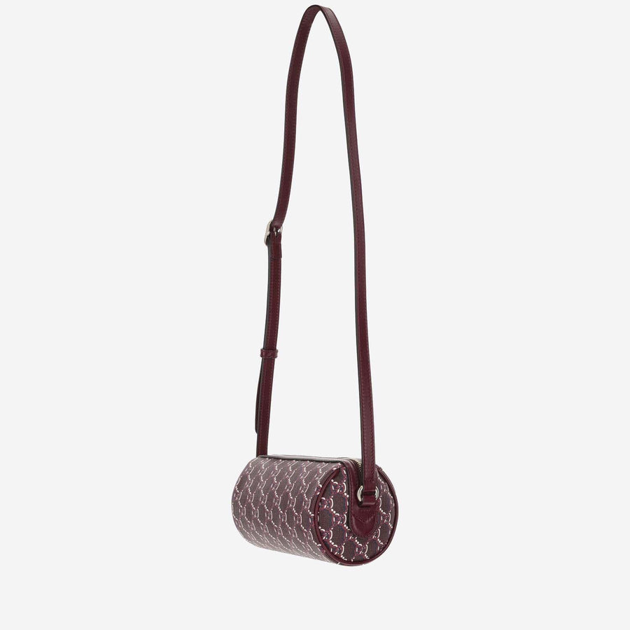 Mini Shoulder Bag With Gg Shadow Polyurethane