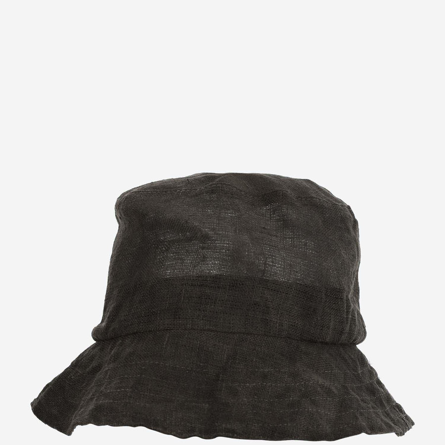 Linen Bucket Hat Green