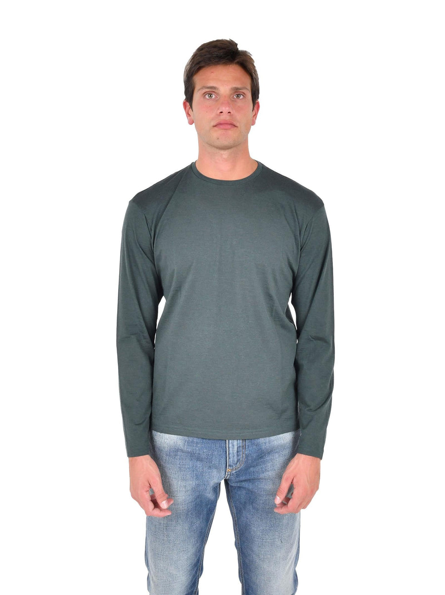 T-Shirt Green Wool T-shirts