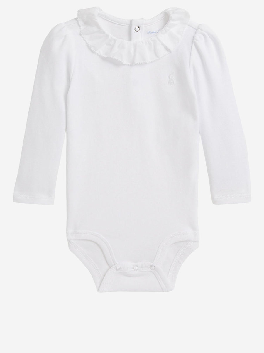 White Cotton Baby Bodysuit Babygrow Sets