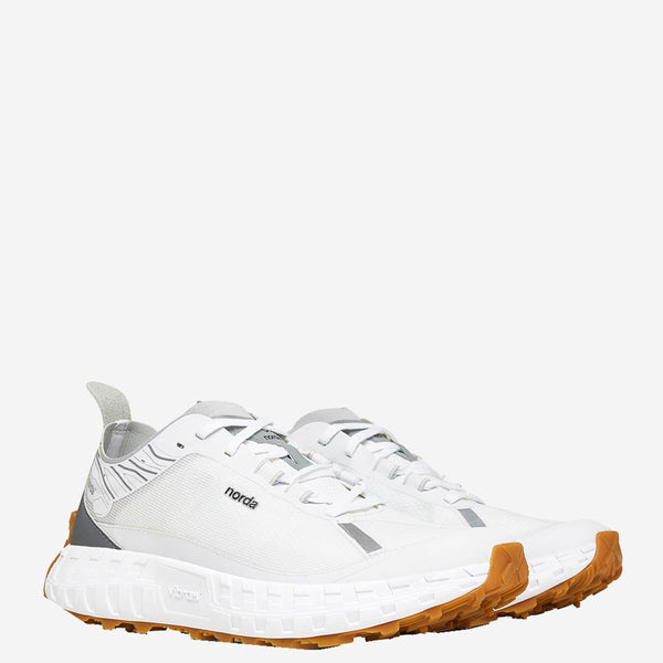 Sneakers 001a White Recycled Polyester Trainers