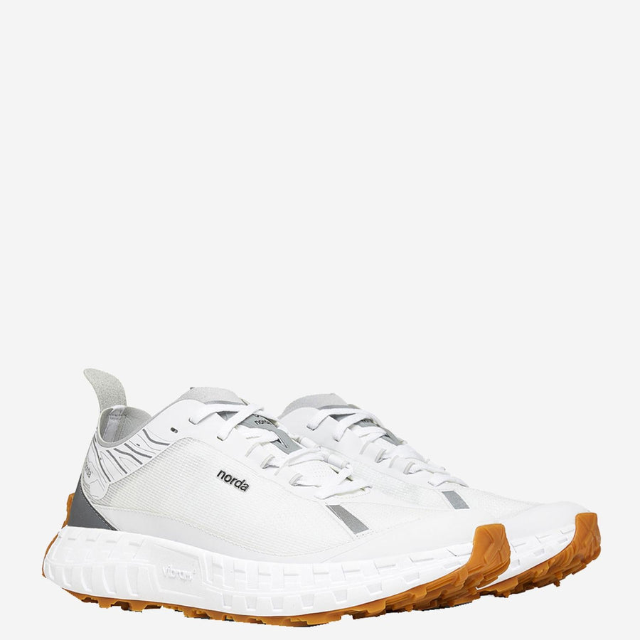Sneakers 001a White Recycled Polyester Trainers