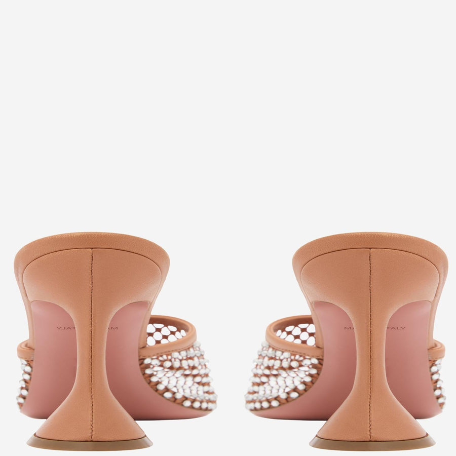 Sandals Lupita Crystal Nude