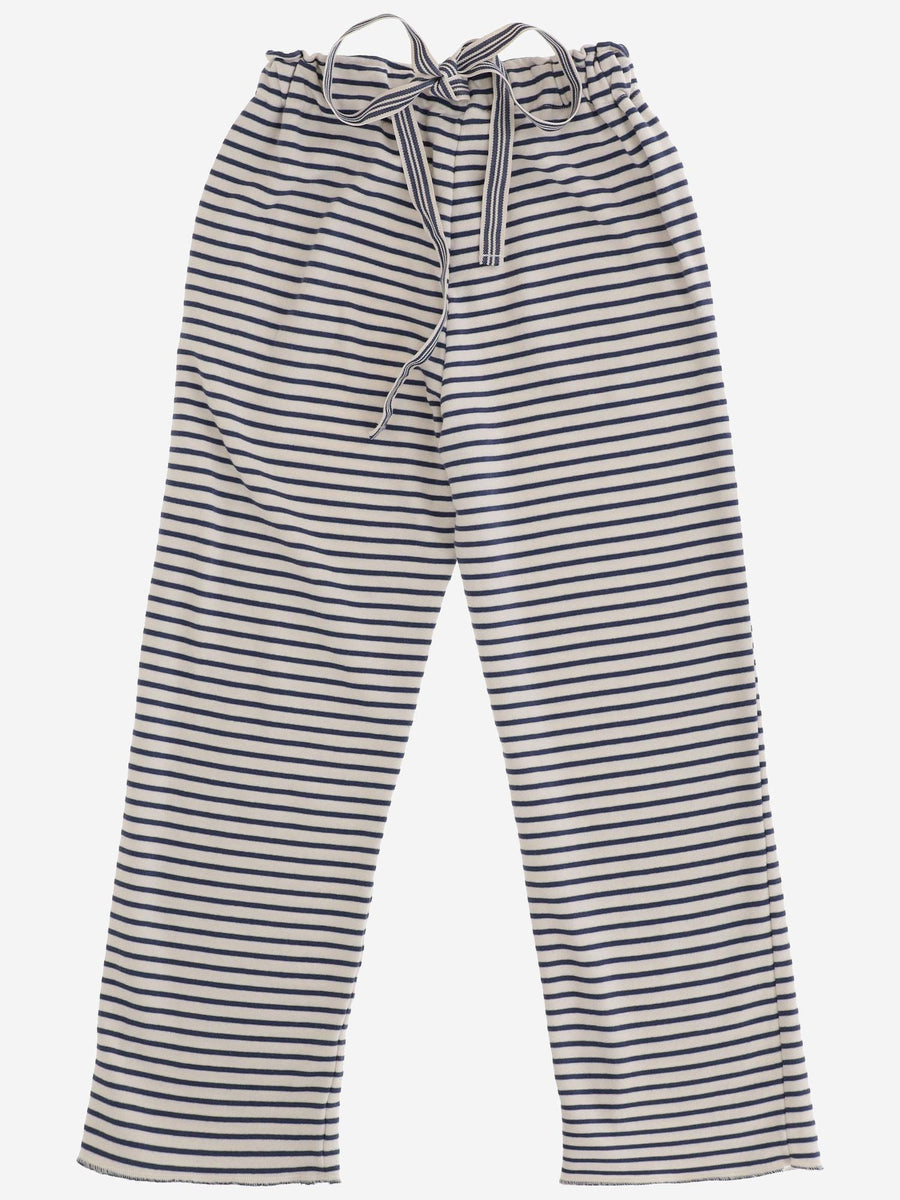 Stretch Cotton Trousers Navy