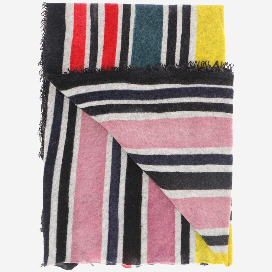 Striped Cashmere Scarf