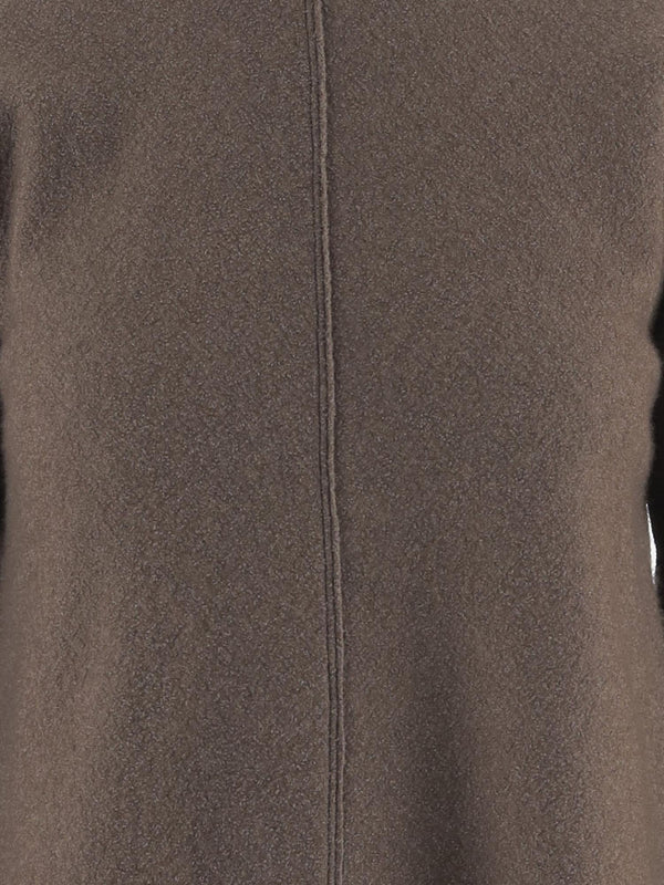Sweater Stretch Silk And Cashmere, Light Brown