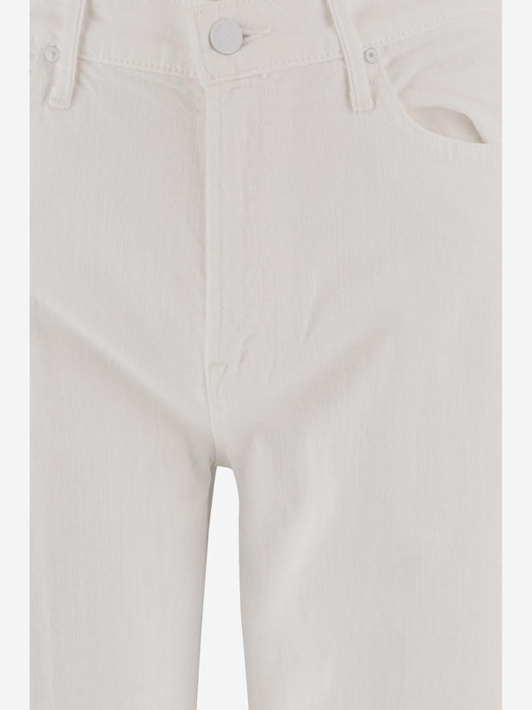Jeans Stretch Cotton White