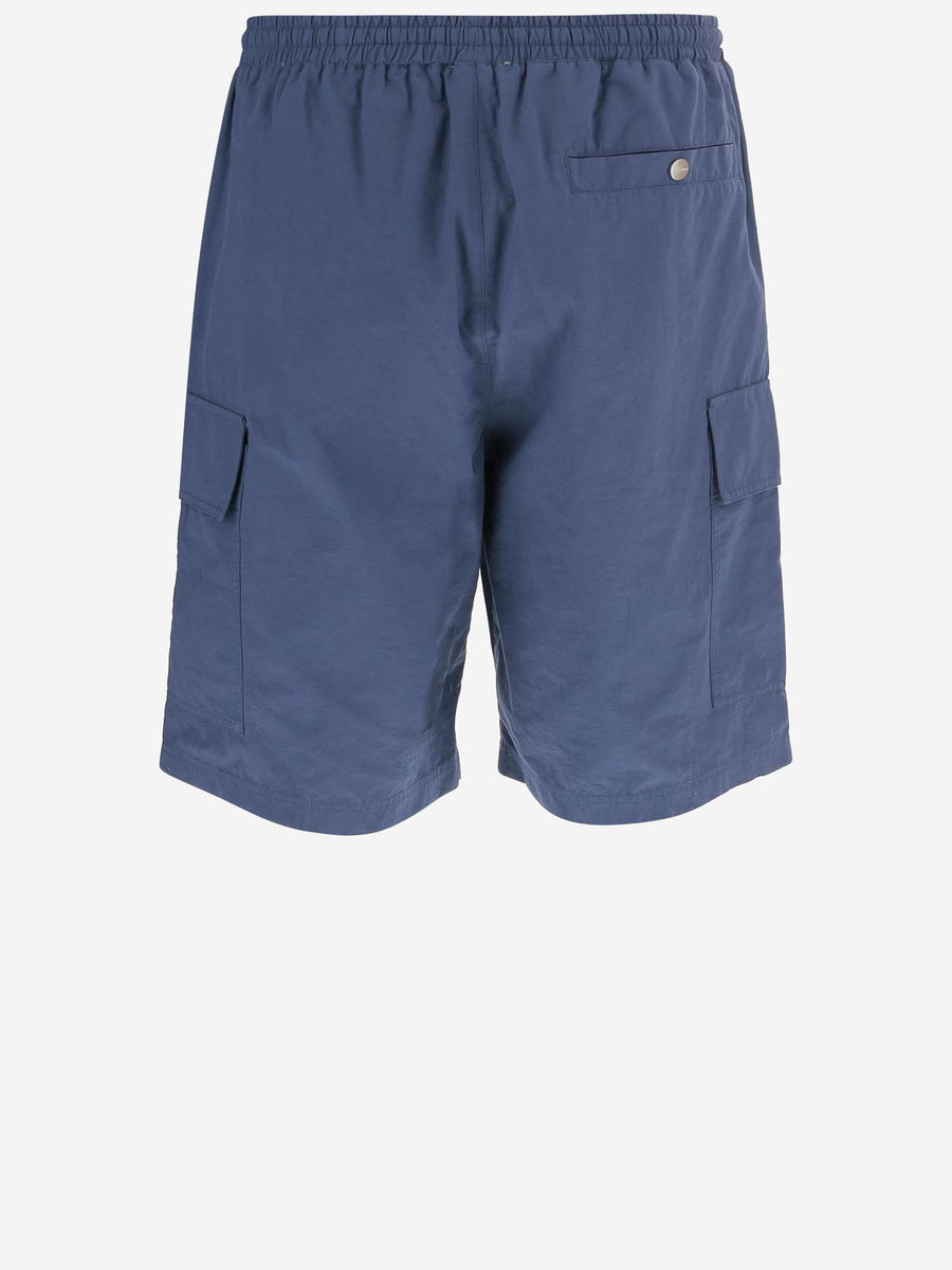 Cotton Blend Shorts Celeste