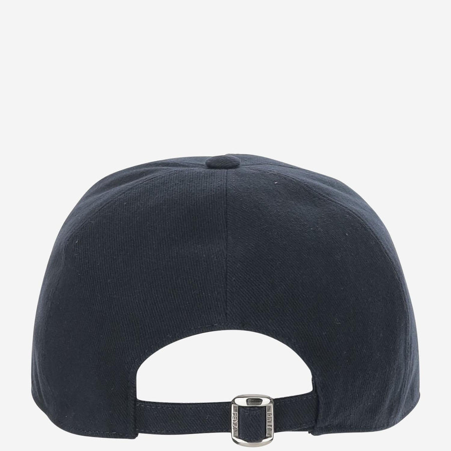 Navy Cotton Baseball Cap Cotton; Lining: Hat