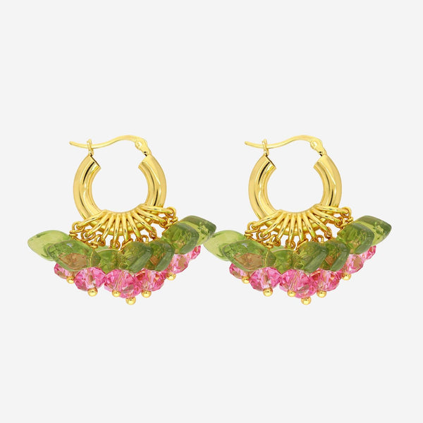 Earrings Mini Rose Fields Forever Multicolour