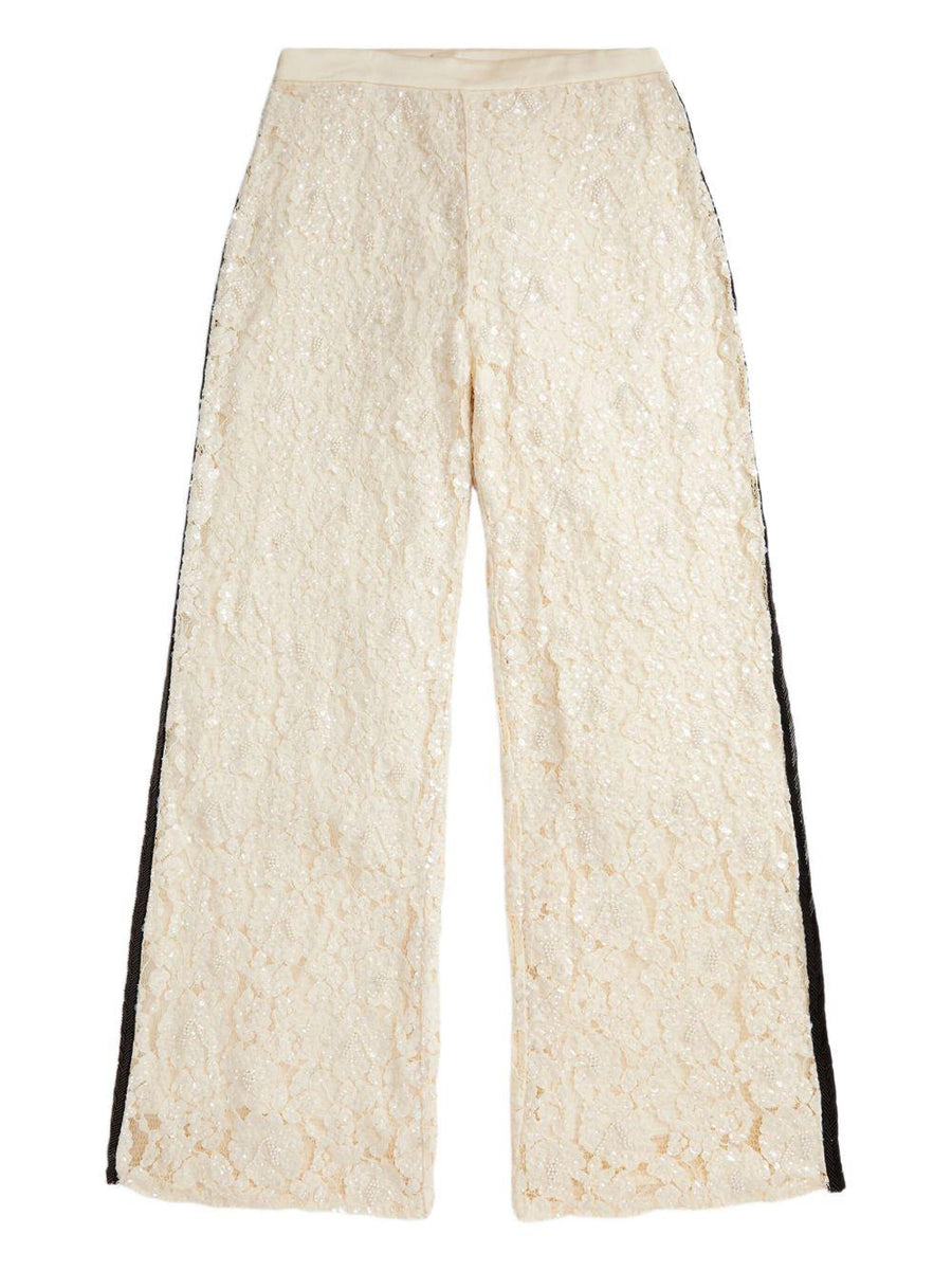 Trousers Cream Cotton