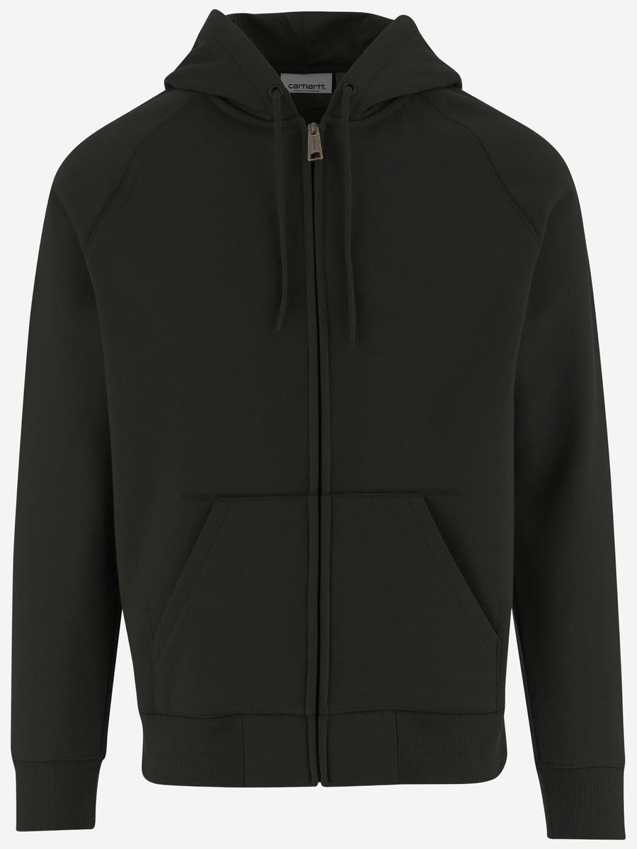 Cotton Hoodie Black Sweatshirts