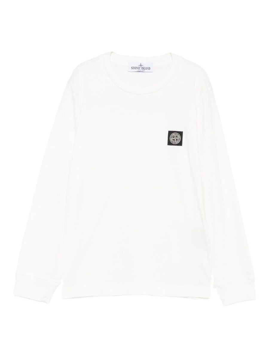 Stone Island Junior T-Shirt White Cotton T-shirts
