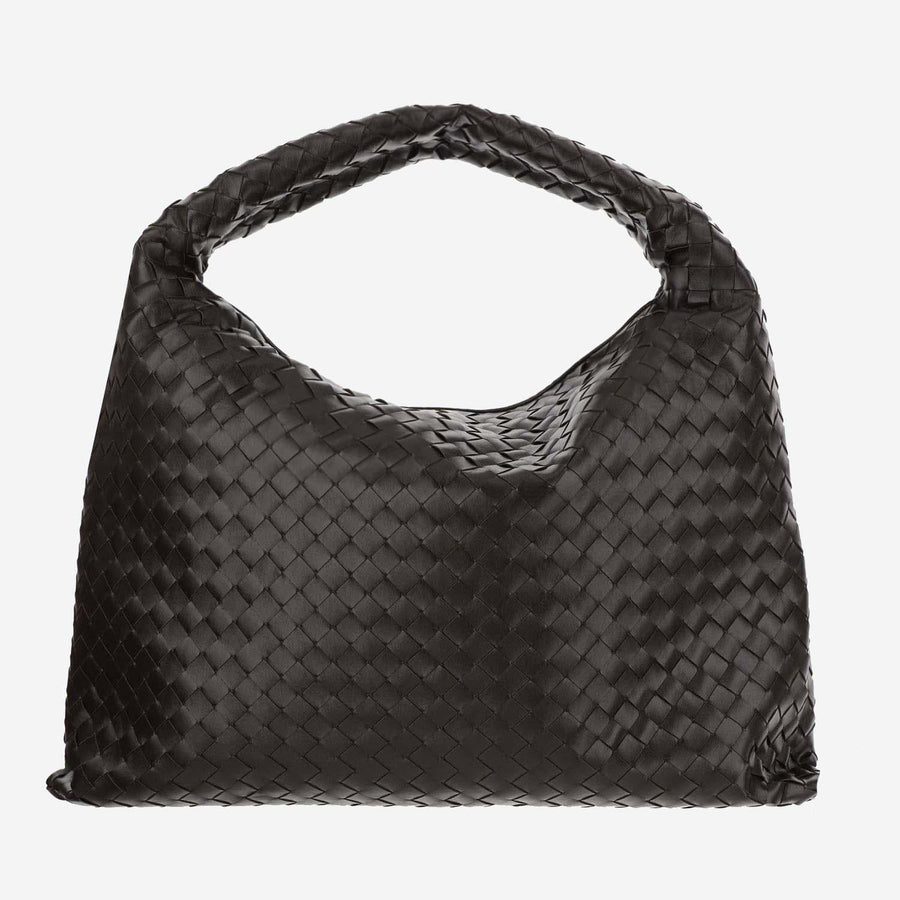 Large Hop Bag Brown Calfskin Calf Skin Handbags