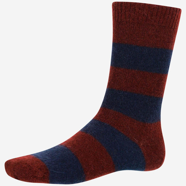Sacramento Mohair Blend Socks Bordeaux