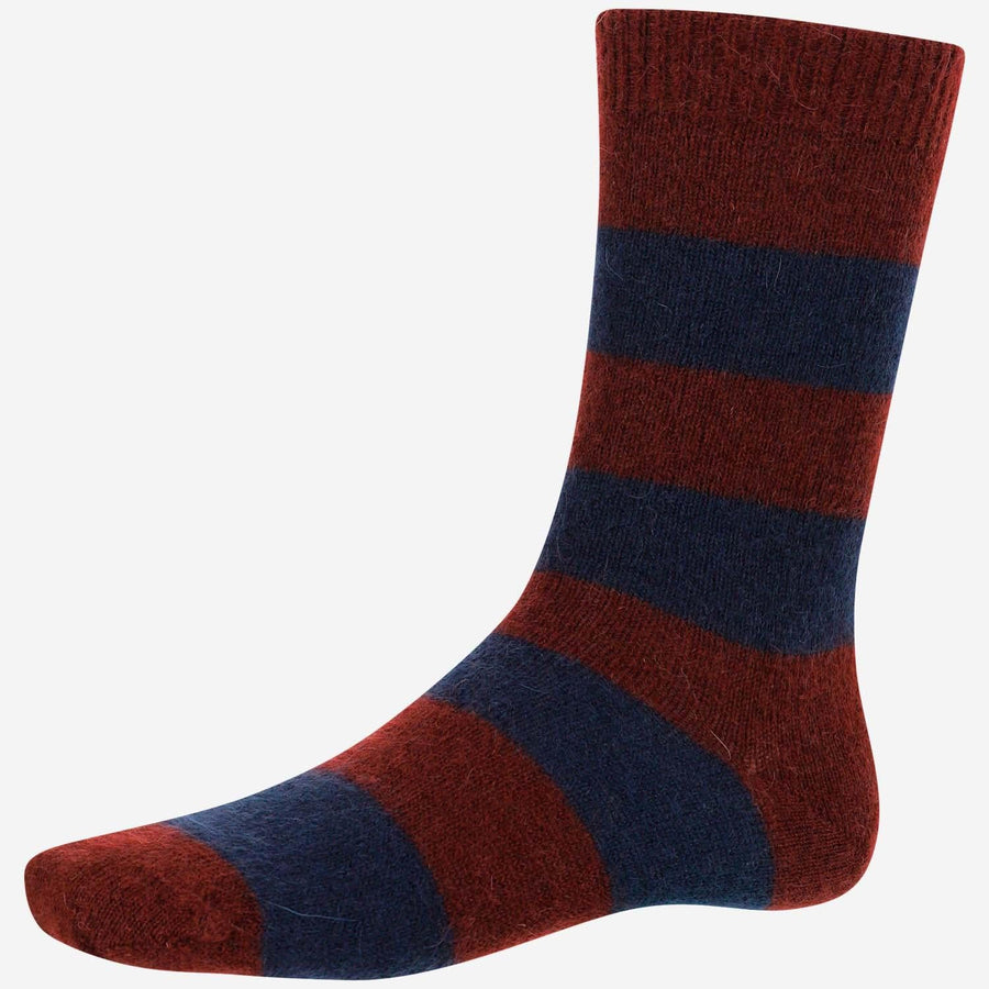 Sacramento Mohair Blend Socks Bordeaux