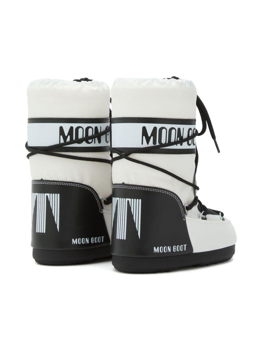 Kids Boots Icon White Polyester