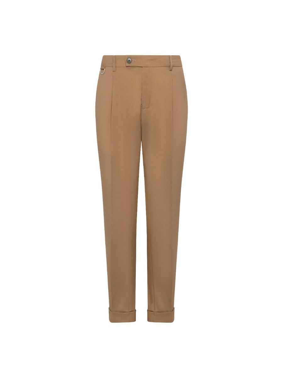 Trousers Beige Virgin Wool