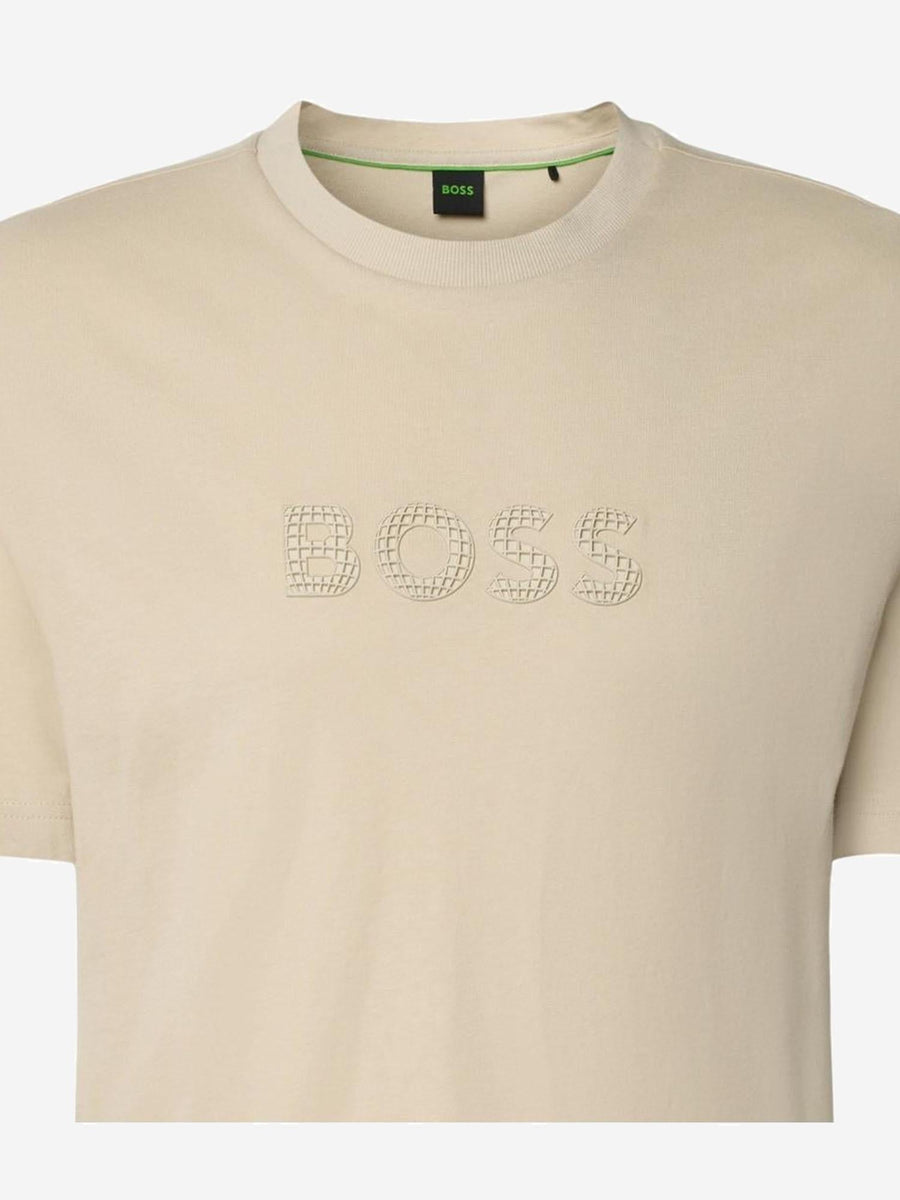 Cotton T-Shirt Light Beige T-shirts