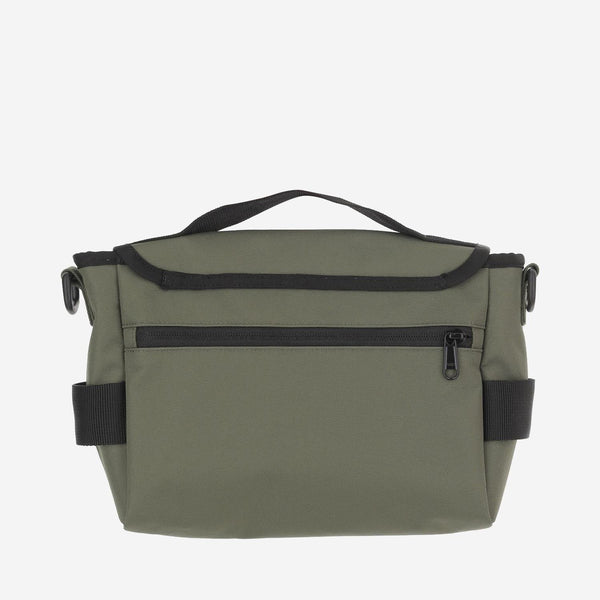 Shoulder Bag Kyle Green Recycled Polyester Canvas