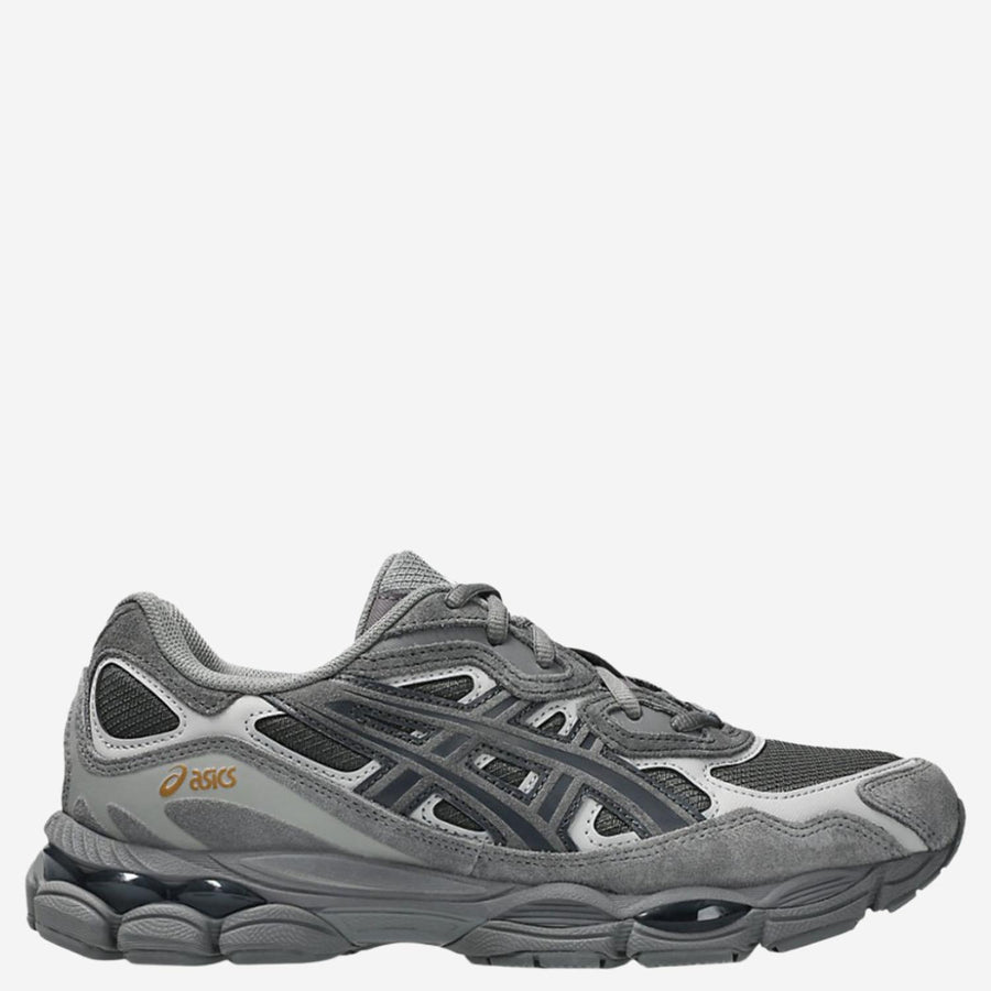 Sneakers Gel-Nyc Grey Leather Upper Trainers