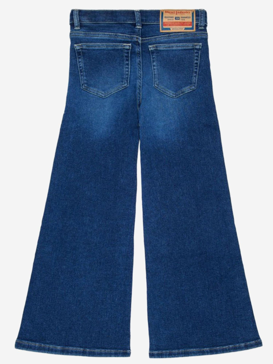 Jeans Stretch Cotton-Blend Blue