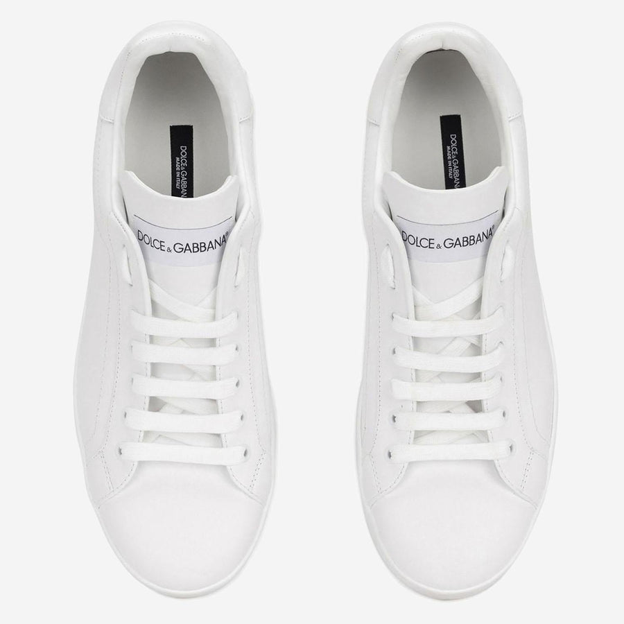 Leather Sneakers Portofino White Trainers
